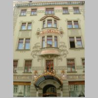 Prag, Hotel Central, photo by Geolina163 on Wikipedia.JPG